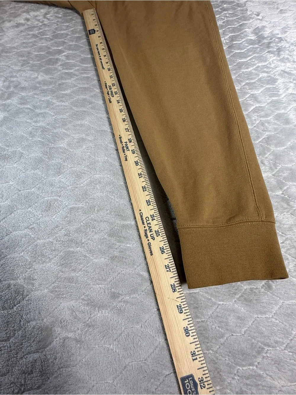 The North Face Fleece Joggers Men’s XXL Tan Cotton Blend Sweatpants
